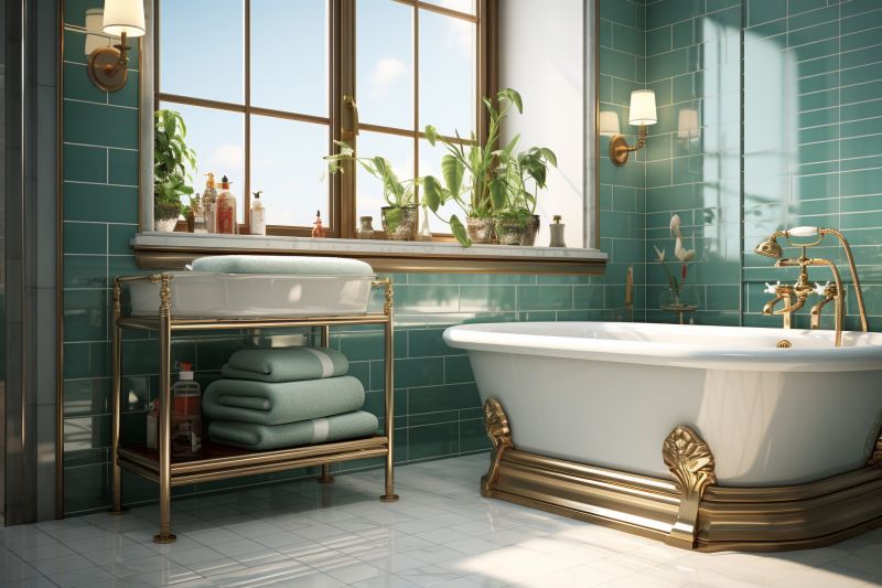 Traditional Bathtub Setup